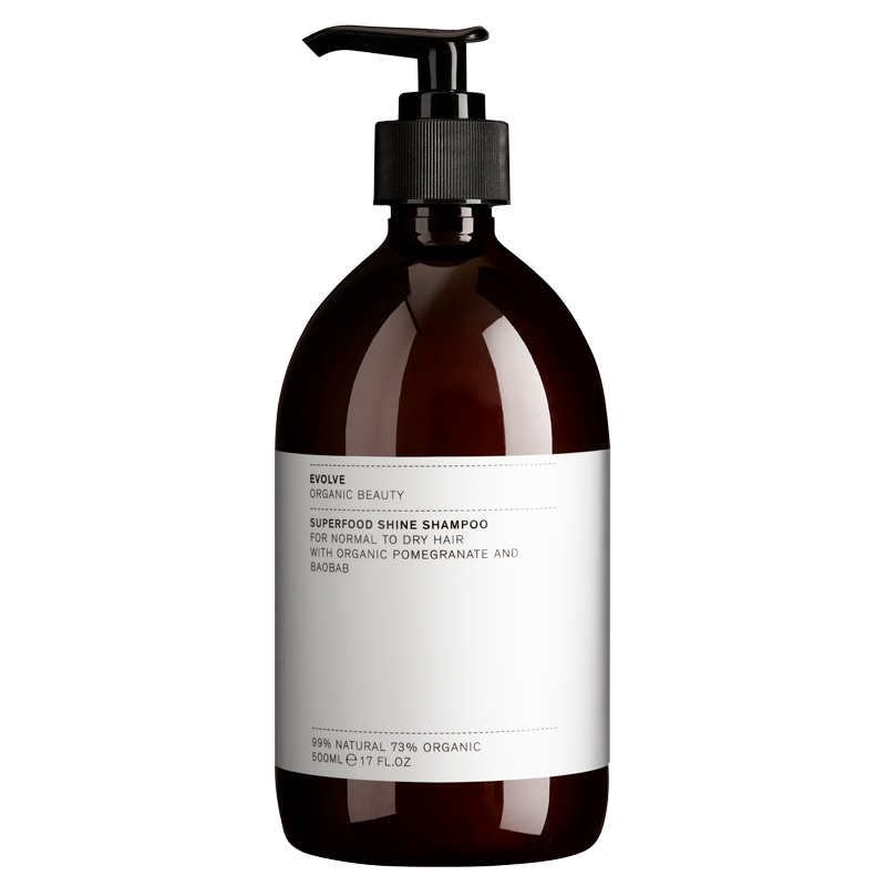 Evolve Organic Beauty Superfood Shine Shampoo (500 ml)