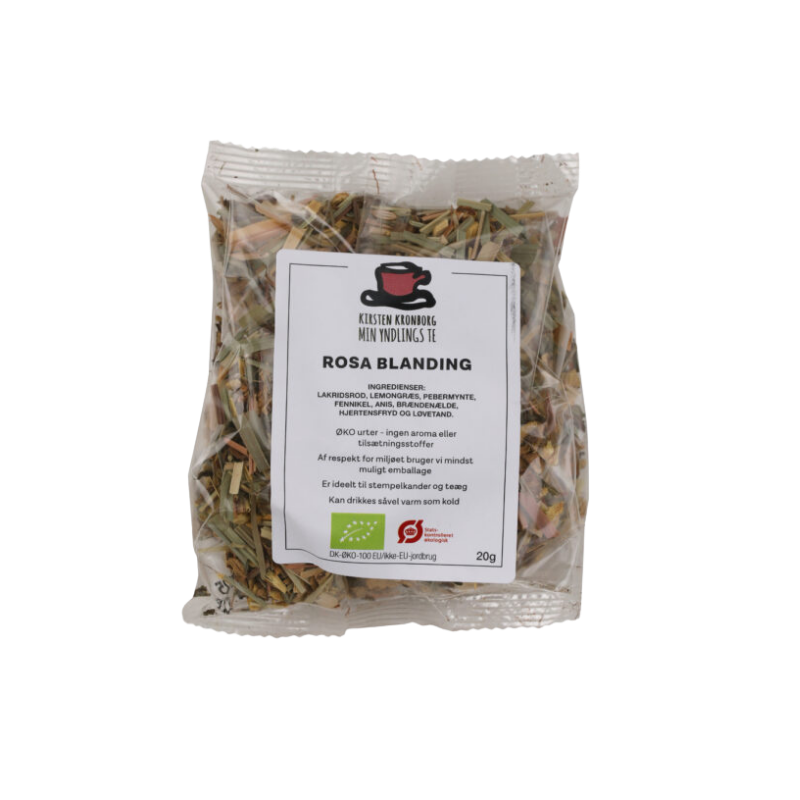 Vareprøve - Min Yndlings Te Rosa Blanding Ø (20 g)