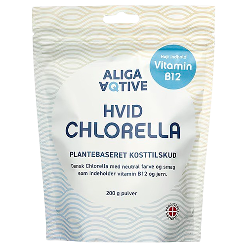 Aliga Aqtive Hvid chlorella Pulver (200 g)