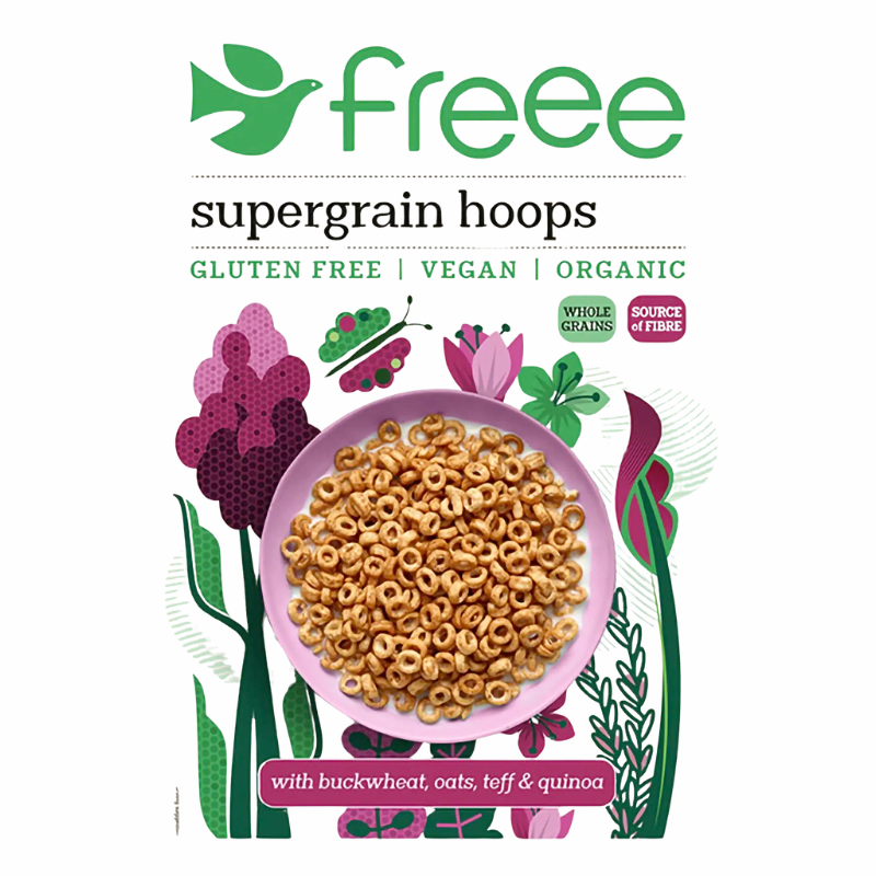 Doves Free Supergrain Hoops Ø (300 g)