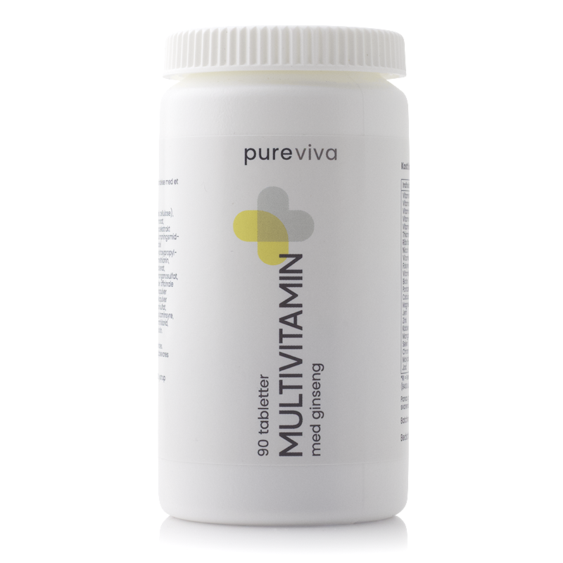 Pureviva Multivitamin (90 tabletter)