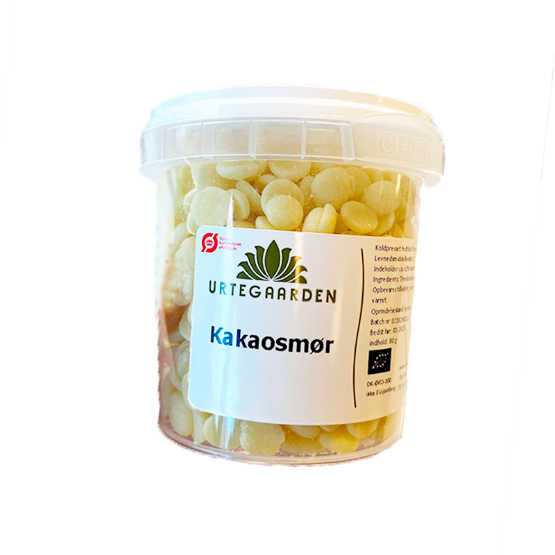 Urtegaarden Kakaosmør Ø - 80 g.