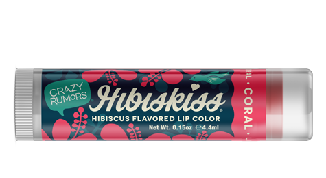 Crazy Rumors HibisKiss Coral Læbepomade - 4.4 ml