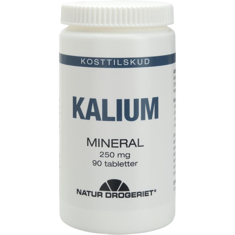 Natur Drogeriet Kalium 250 mg (90 tabl)