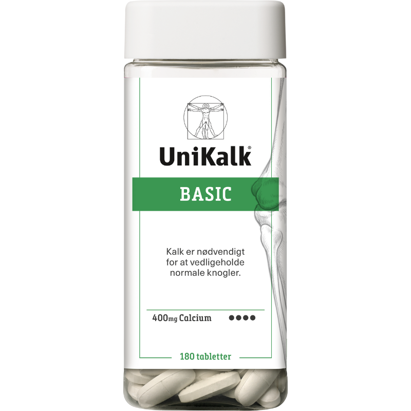 UniKalk Basic 400 mg Calcium (180 tabl) UniKalk Basic 400 mg Calcium (180 tabl)