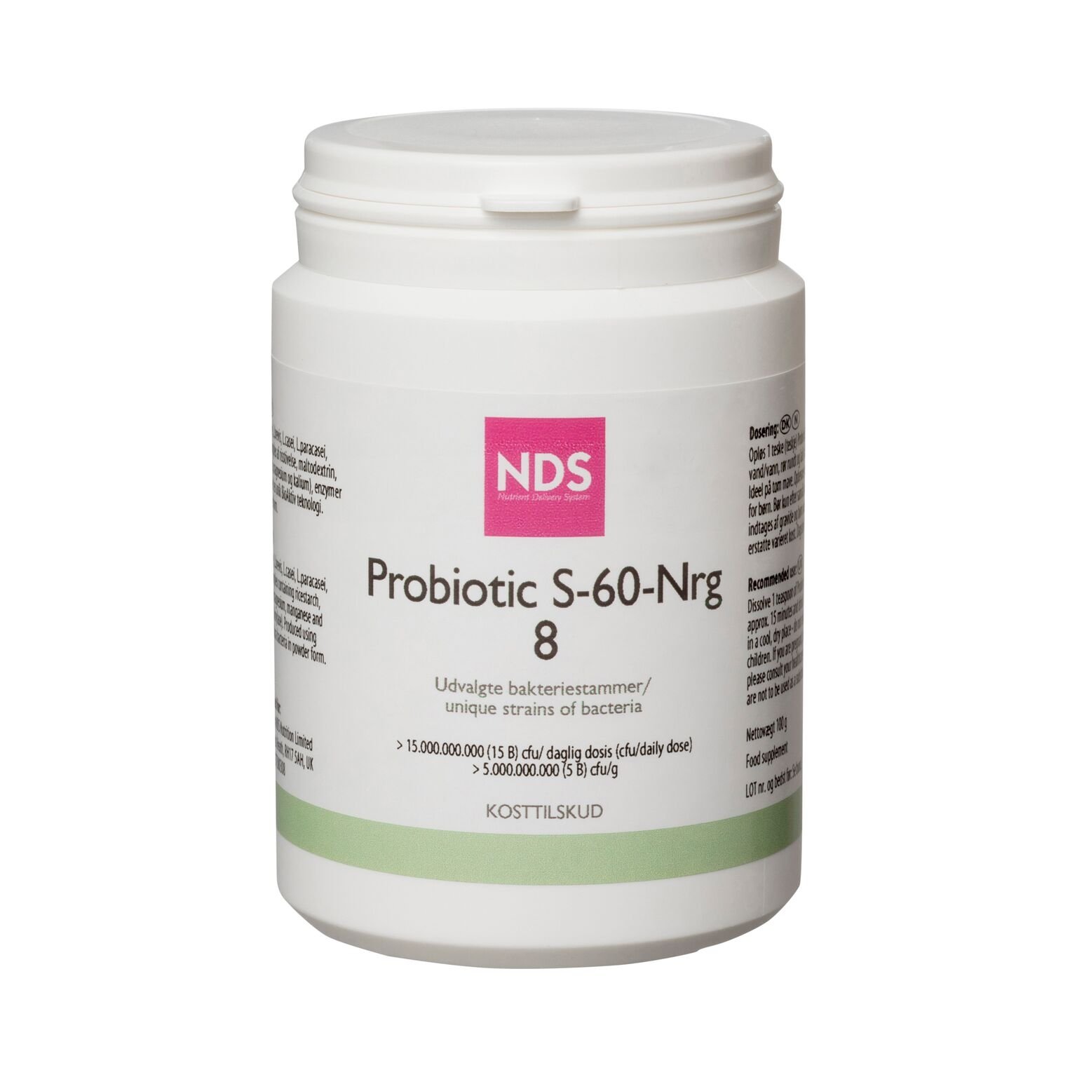 NDS Probiotic S-60-NRG 8 - 100 gr.