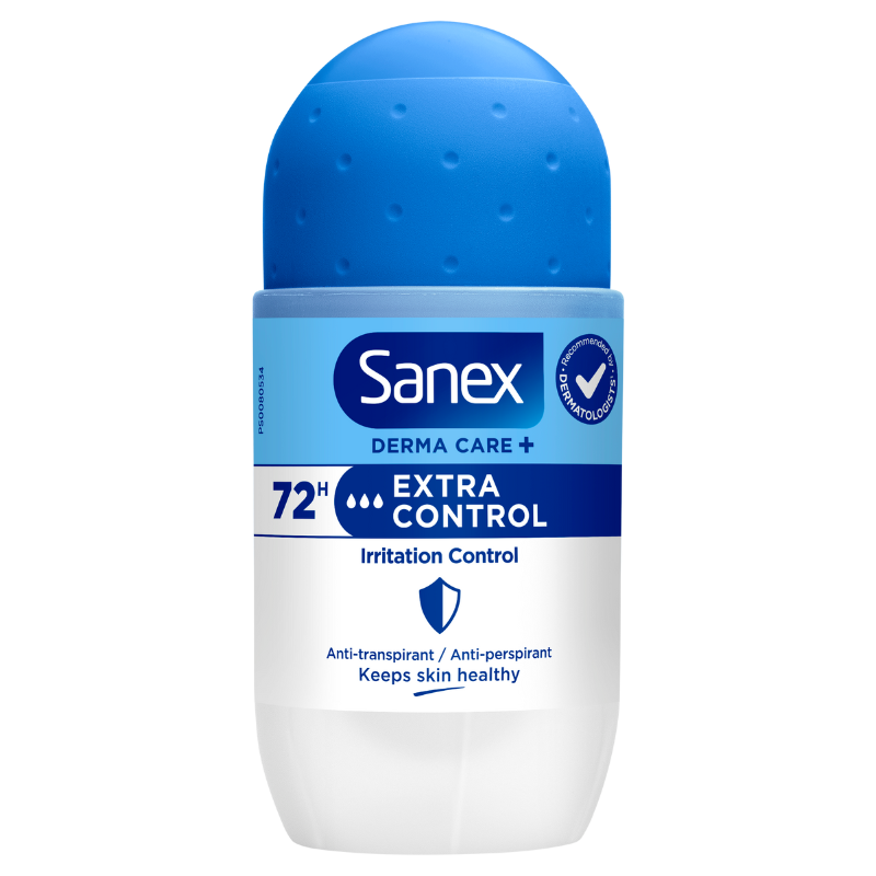 Sanex Derma Care+ Extra Control 72H Roll-On (53 ml)