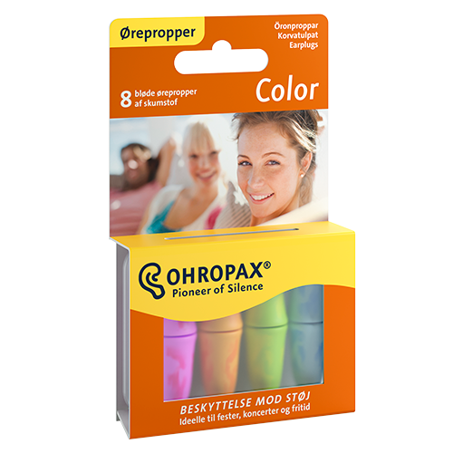 Ohropax Earplugs Color (8 stk)
