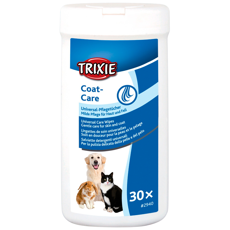 Trixie Universal Vådservietter Til Dyr (30 stk)