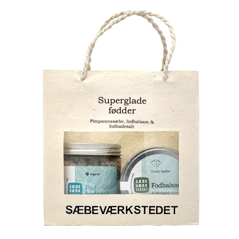 Sæbeværkstedet Superglade fødder gavepose - 1 stk