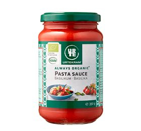 Urtekram Pastasauce Basilikum Ø - 350 g
