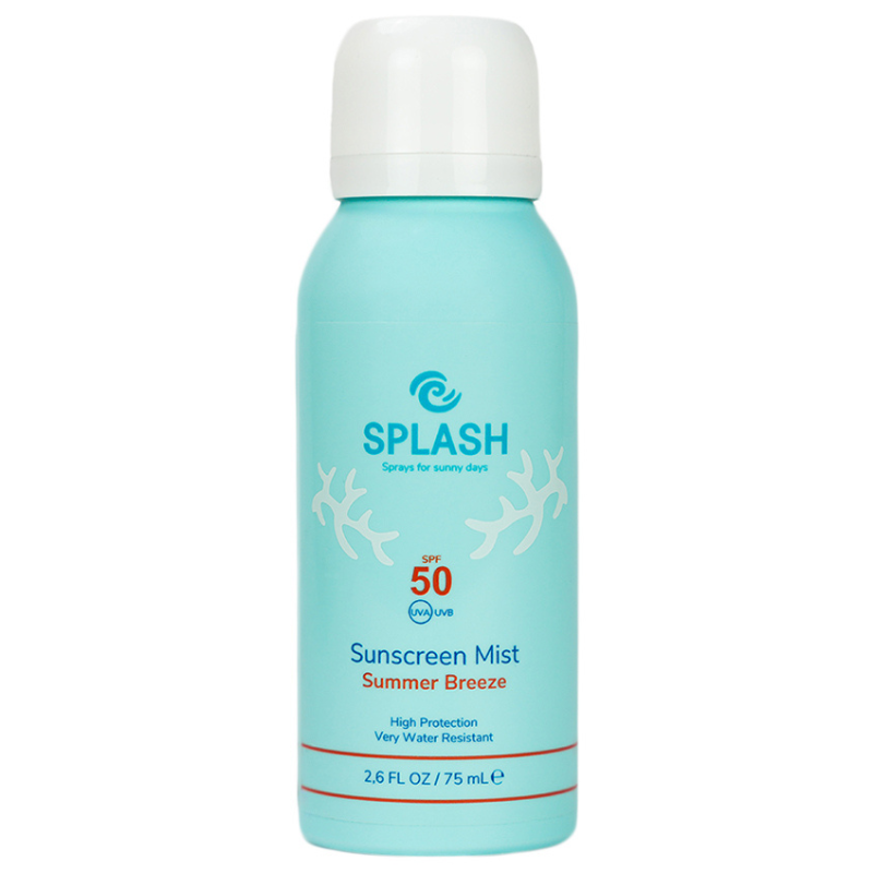 Splash Summer Breeze Sunscreen Mist SPF 50 - Travel Size (75 ml)