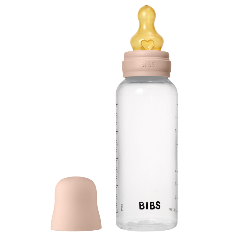 Bibs Baby Bottle Round Latex Medium Flow Ivory (270 ml)