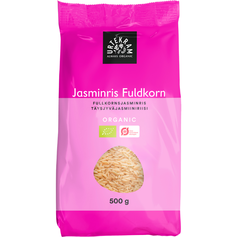 Urtekram Fuldkorns Jasminris Ø (500 gr)