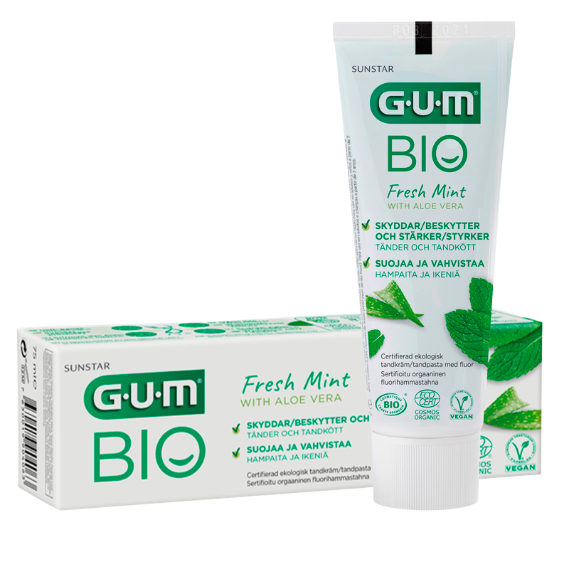GUM Vegansk Tandpasta BIO Ø - 75 ml