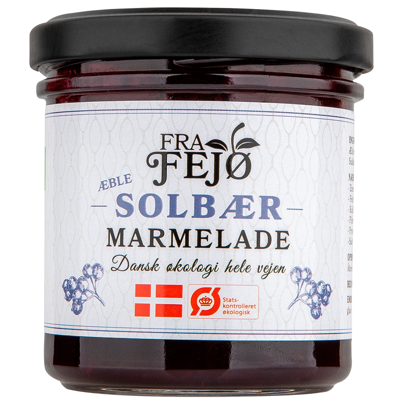 Fra Fejø Marmelade m. Solbær/Æble Ø (150 g)