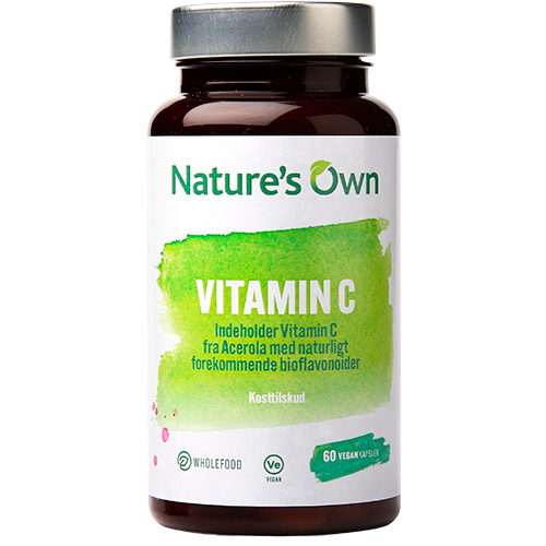 Natures Own Vitamin C fra Acerola (60 kaps)