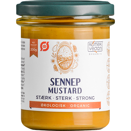 Rømer Sennep Stærk Ø (200 g)