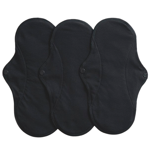Imse Sanitary Pads Active Regular Black (3 stk)