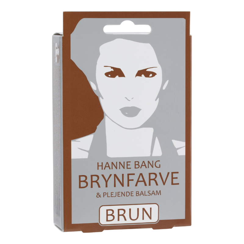 Hanne Bang Brynfarve & Plejende Balsam Sæt Brun (1 sæt)