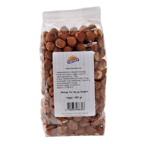 Rømer Hasselnødder Ø (400 g)