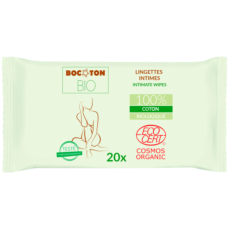Bocoton Intimate Wipes Ø (20 stk)