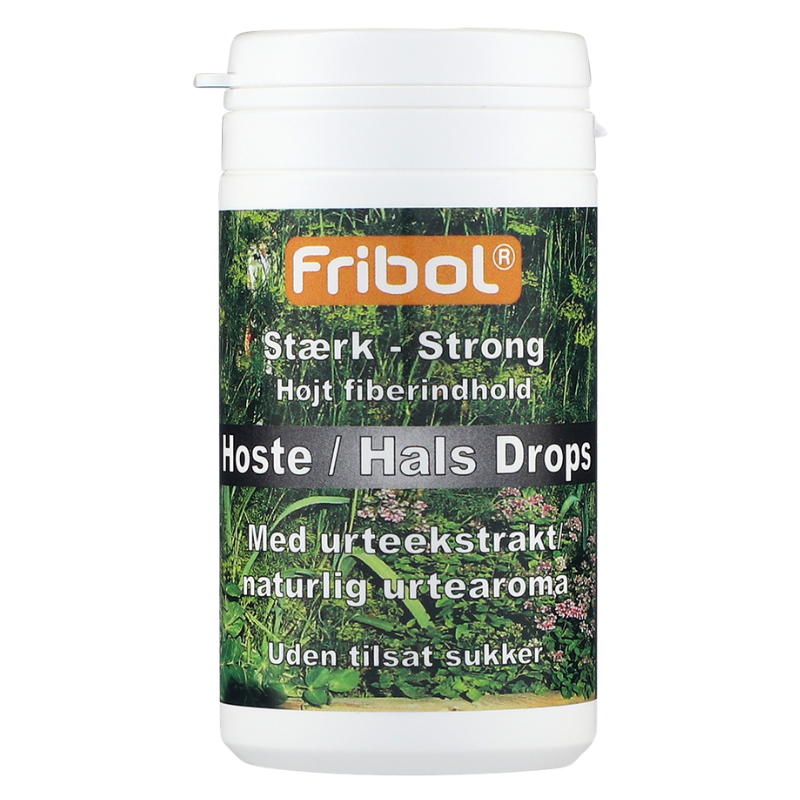 Fribol Hoste/Hals Drops Original Stærk (60 g)
