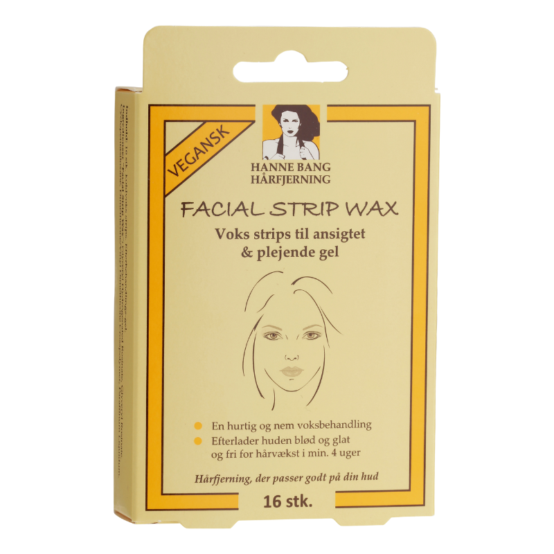 Hanne Bang Facial Strip Wax 16 stk.