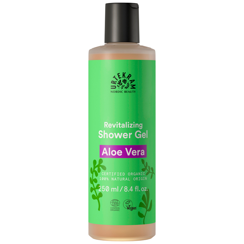 Urtekram Showergel Aloe Vera - 250 ml.