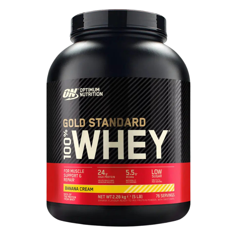 Optimum Nutrition 100% Whey Gold Standard Banana Cream (2280 g)