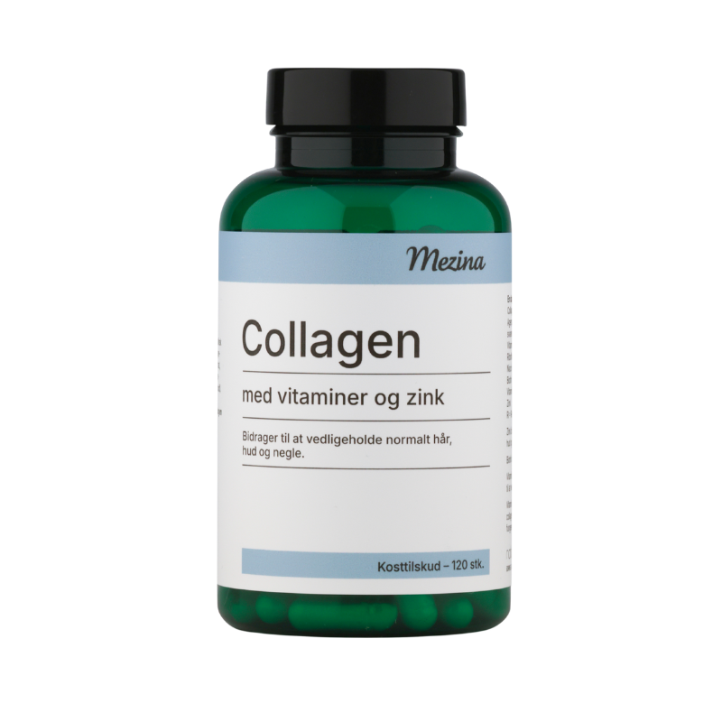 Mezina Collagen M. Vitaminer & Zink (120 kaps)