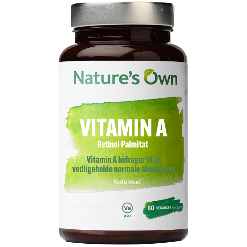 Natures Own Vitamin A Retinol (60 kaps)