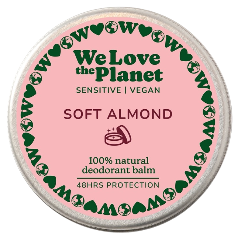 We Love The Planet Deodorant Balm Soft Almond Sensitive (35 g)
