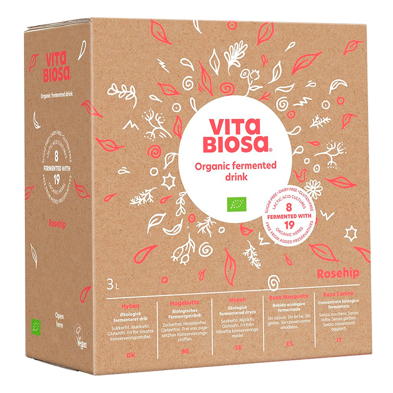 Vita Biosa Hyben Øko. - 3 ltr. Vita Biosa Hyben Øko. - 3 ltr.