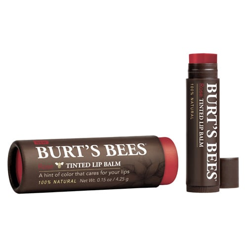 Burt's Bees Tinted Lip Balm Farvet Rose - 4,25 g