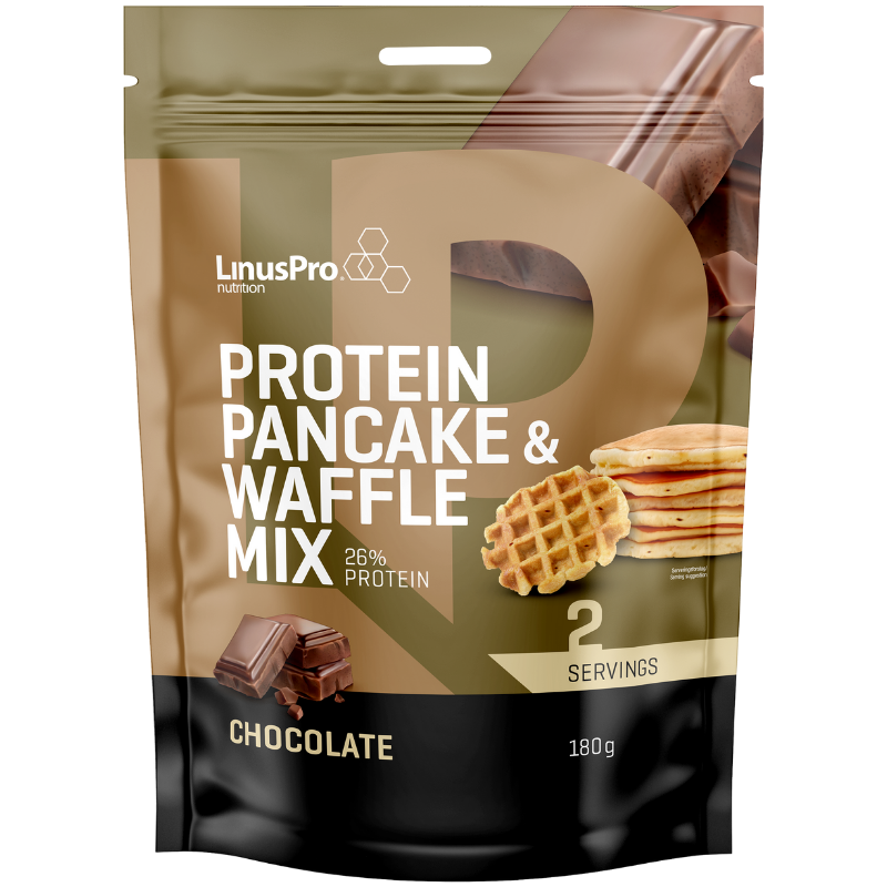LinusPro Pancake & Wafflemix Chocolate (180 g)