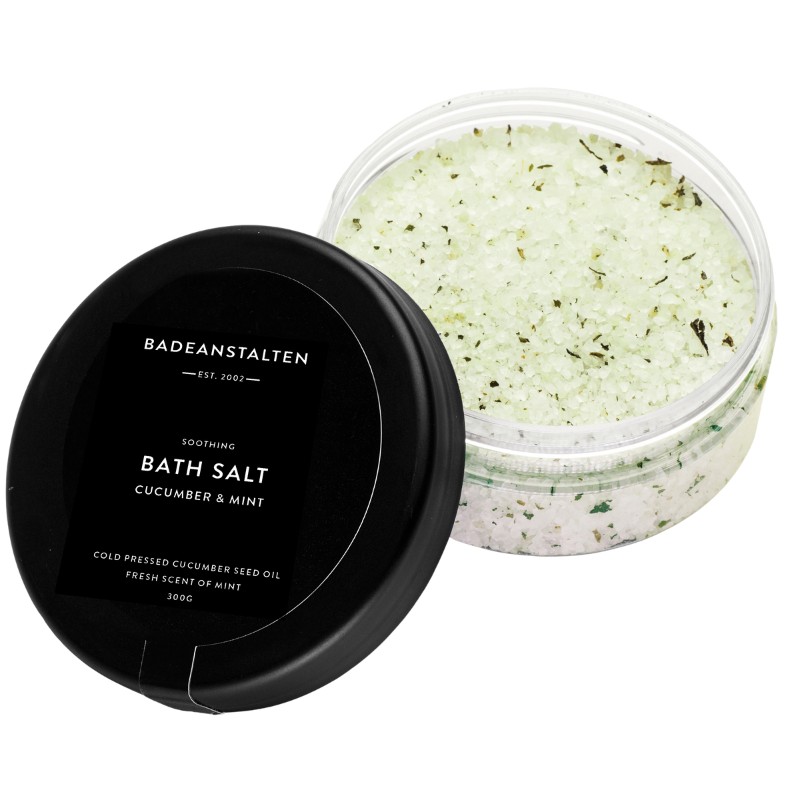 Badeanstalten Badesalt m. Agurk og Mynte - 300 g