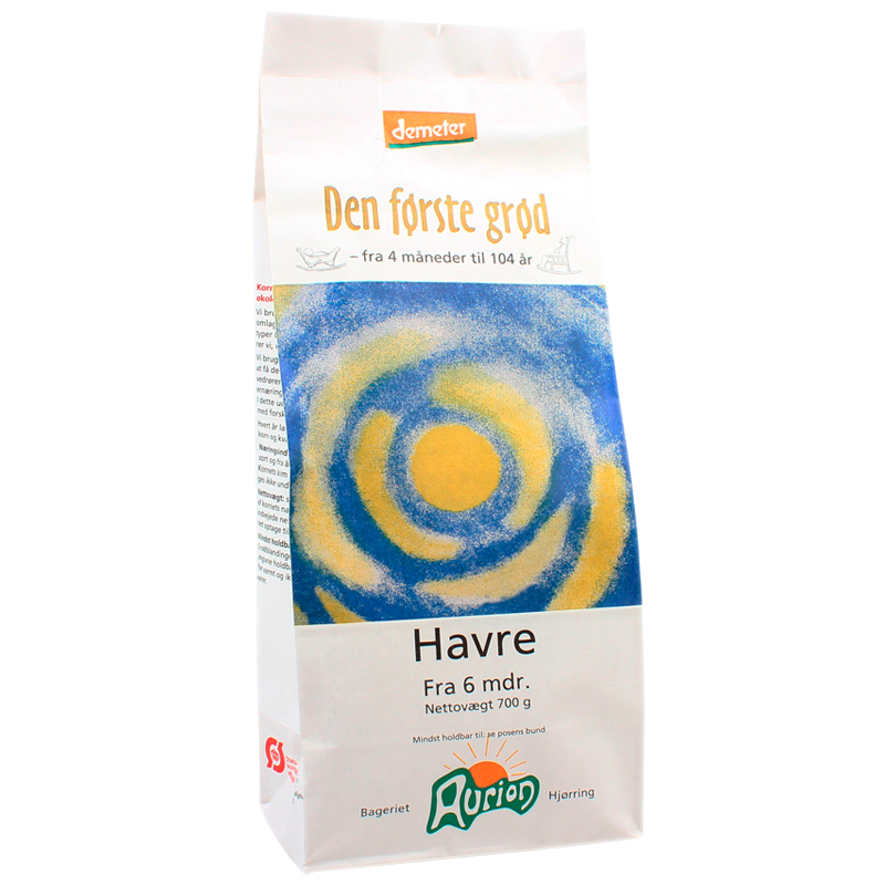 Aurion Den Første Grød - Havre Glutenfri Ø - 700 g