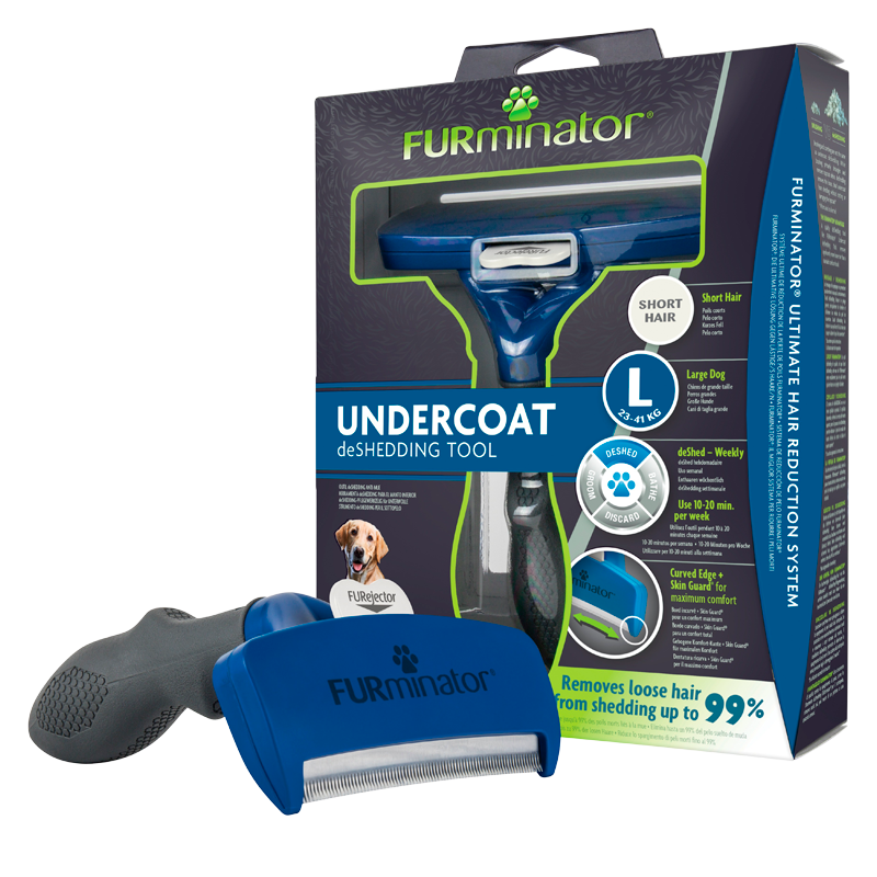 FURminator Deshedding Børste Til Store Hunde Kort Pels - 1 stk. FURminator Deshedding Børste Til Store Hunde Kort Pels - 1 stk.