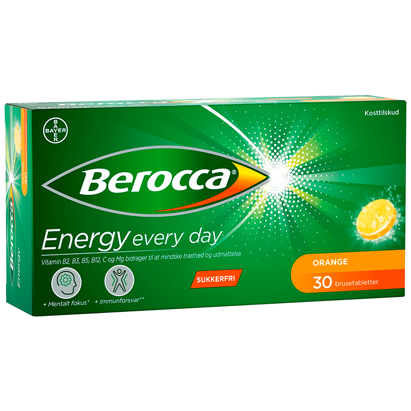 Berocca Energy Orange (30 brusetablet)