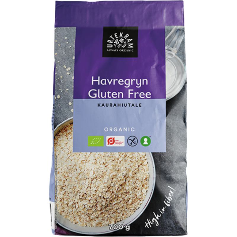 Urtekram Glutenfri Havregryn Ø - 700 g.