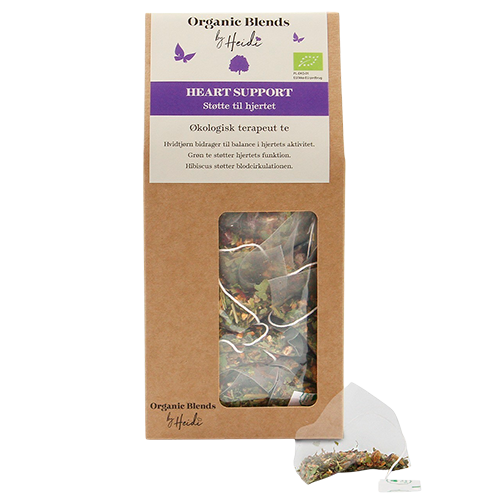 Organic Blends By Heidi Heart Support Te Ø (90 g)