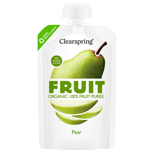 Clearspring 100% Fruit Puré Pære Ø (100 g)