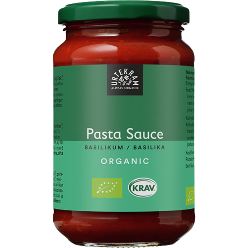 Urtekram Pastasauce Basilikum Ø - 350 g