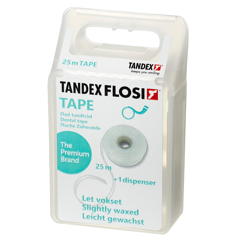 TANDEX Flosi Tape Med Voks (25 m)