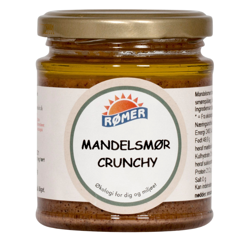 Rømer Mandelsmør Crunchy Glutenfri Ø - 170 gr.