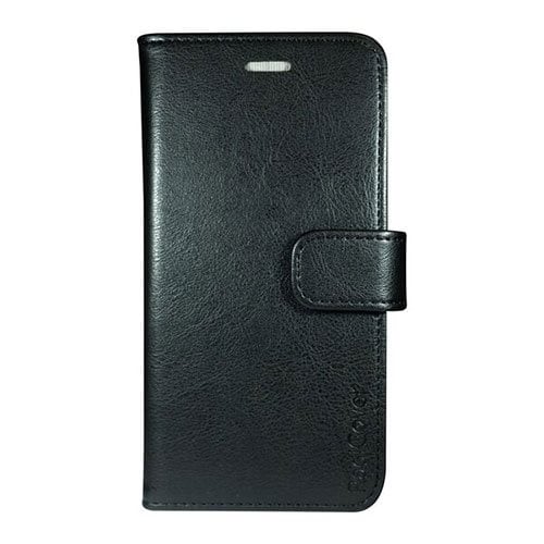Radicover Vegansk læder Mobilcover Iphone 7/8 sort PU læder Sort (1 stk)