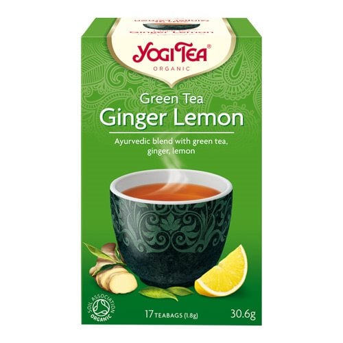 Yogi Green Tea Ginger Lemon Ø (17 breve)