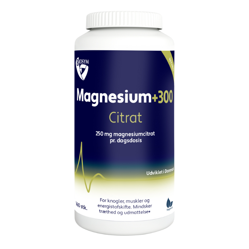 Biosym Magnesium+300 Citrat (160 kaps)