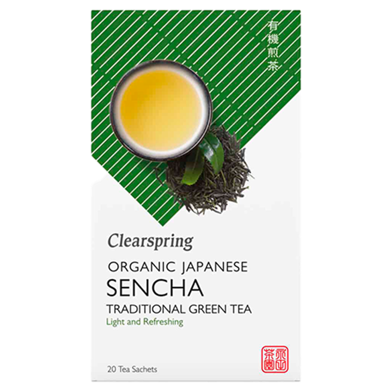 Clearspring Sencha Grøn Te Ø (20 breve)
